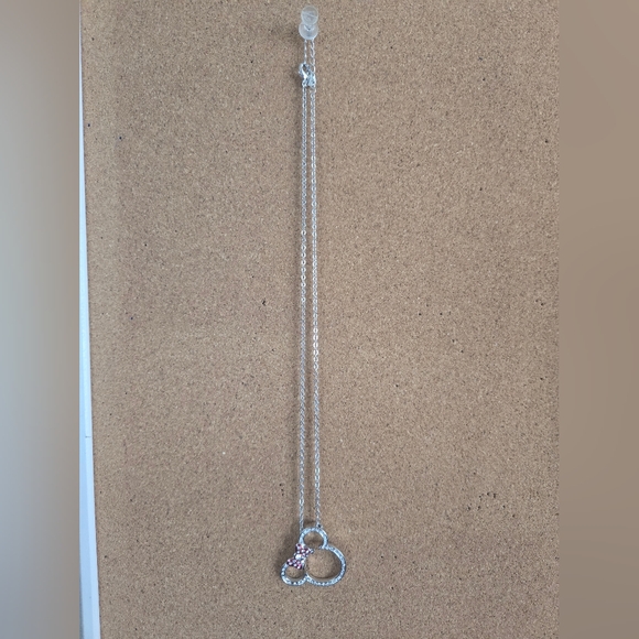 Arribas Brothers Disney Minnie Mouse Bow Necklace - Picture 2 of 2